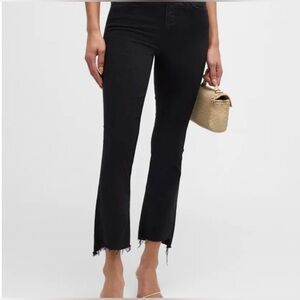 Mother The insider crop step fray  size 28